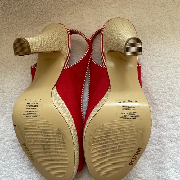 Fun sandal, unlisted brand, worn once size 8 excellent condition - Picture 2 of 4